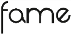 Logotip prodajalca oblačil Fame
