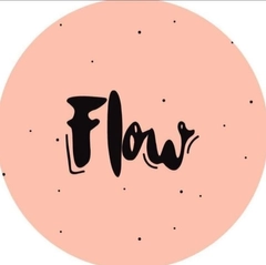 Logotip prodajalca oblačil Flow