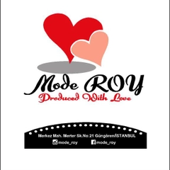Logotip prodajalca oblačil Mode Roy