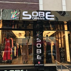 Logo of Sobe clothing vendor.