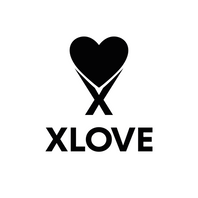 XLove drabuziu tiekejai logotipas